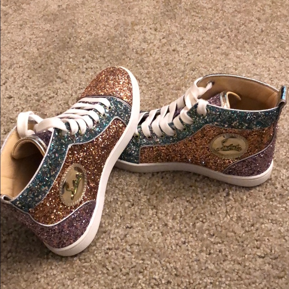 Christian louboutin glitter sneakers - Picture 6 of 6